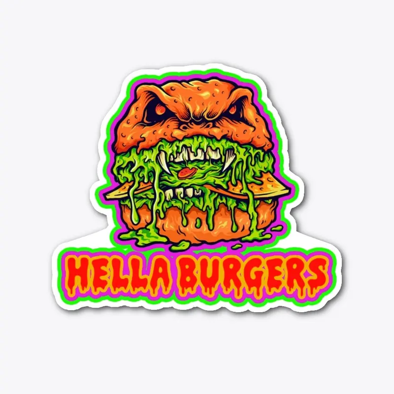 Zombie Burger Munster Hellaburgers 